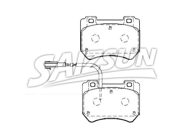 Pastillas de freno Brake Pad Set:77365202