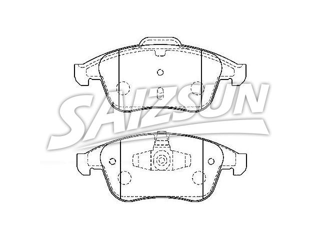 Pastillas de freno Brake Pad Set:41 06 000 11R