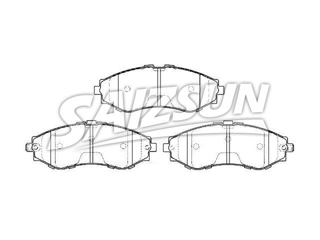 Pastillas de freno Brake Pad Set:96446742