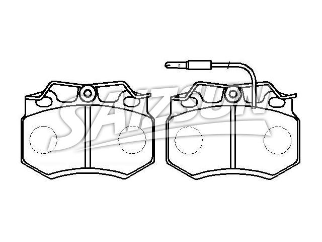 Pastillas de freno Brake Pad Set:4248.80