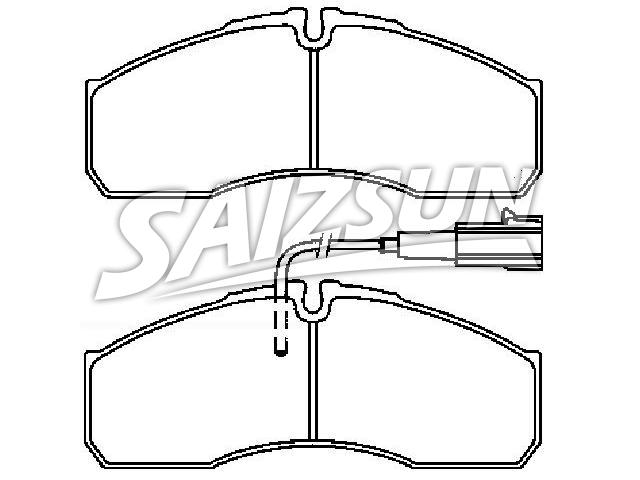 Pastillas de freno Brake Pad Set:50 01 874 888