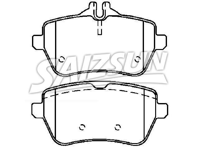 Pastillas de freno Brake Pad Set:006 420 72 20