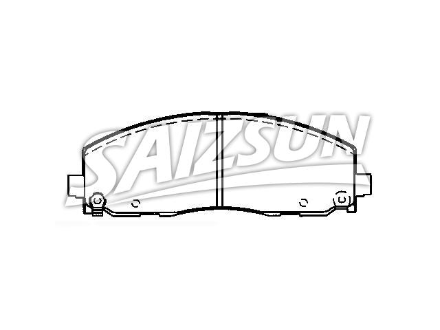 Pastillas de freno Brake Pad Set:7B0 698 151 G