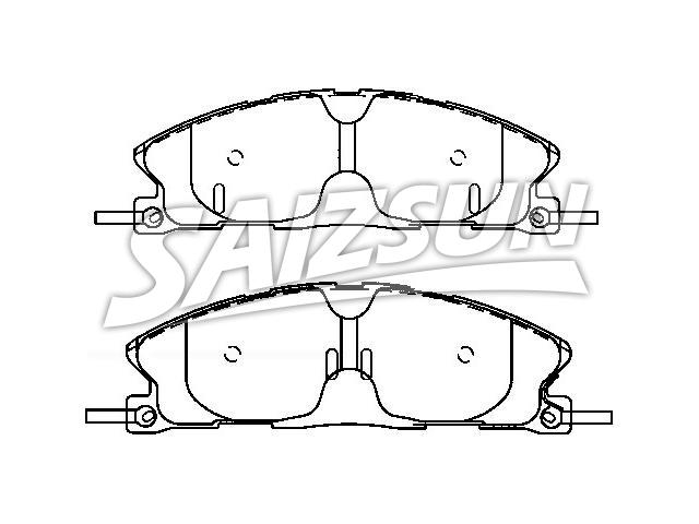 Pastillas de freno Brake Pad Set:DG1Z-2001-E