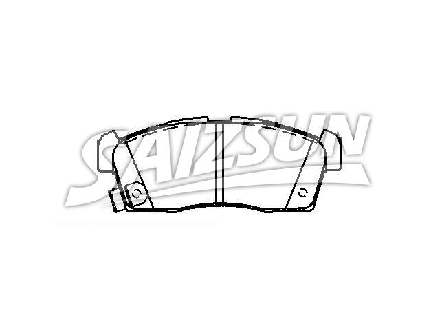 Pastillas de freno Brake Pad Set:4605A953