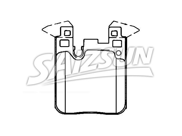 Pastillas de freno Brake Pad Set:34 21 2 284 989