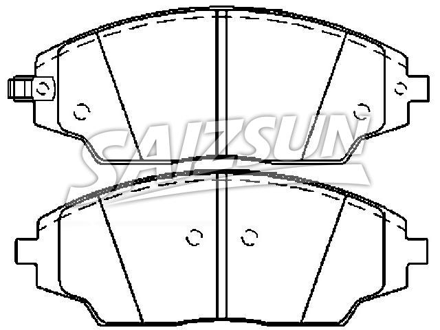 Pastillas de freno Brake Pad Set:95025848