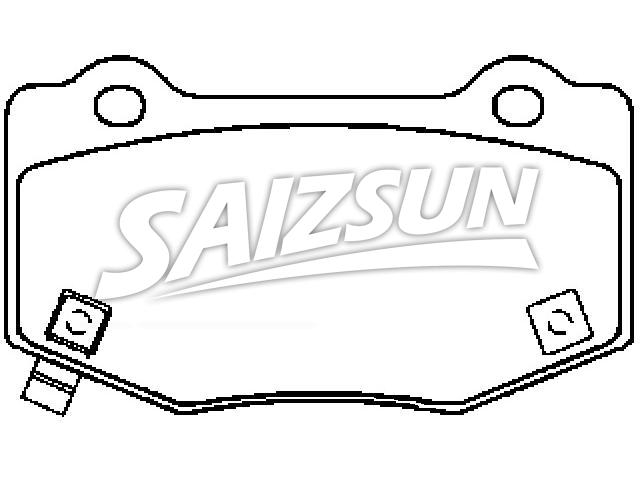 Pastillas de freno Brake Pad Set:22847817