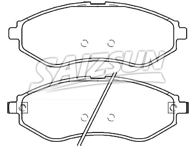 Pastillas de freno Brake Pad Set:182040