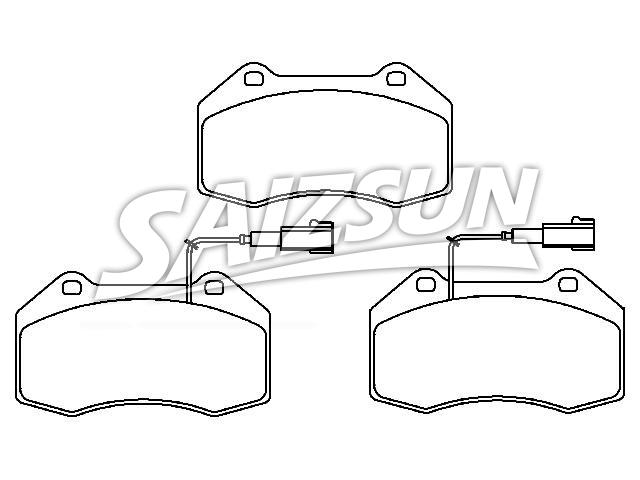 Pastillas de freno Brake Pad Set:77365672