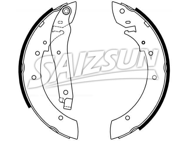 Zapata de freno Brake Shoe Set:4241.52