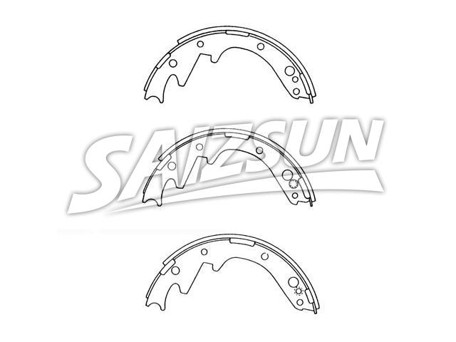 Zapata de freno Brake Shoe Set:04494-20011