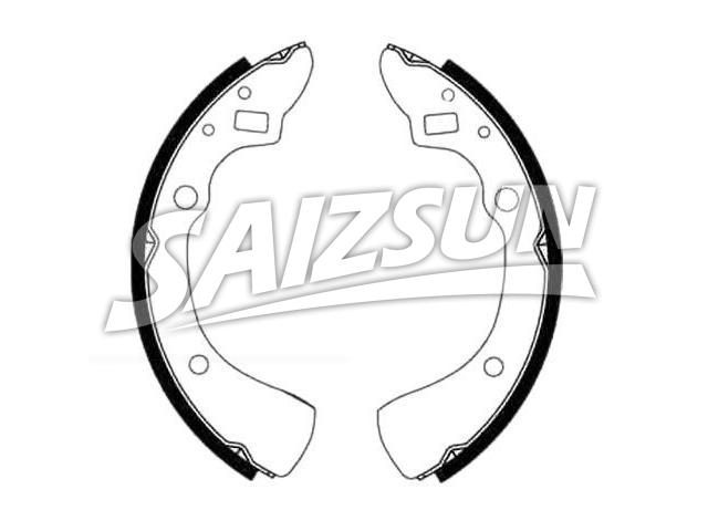 Zapata de freno Brake Shoe Set:B001-26-310