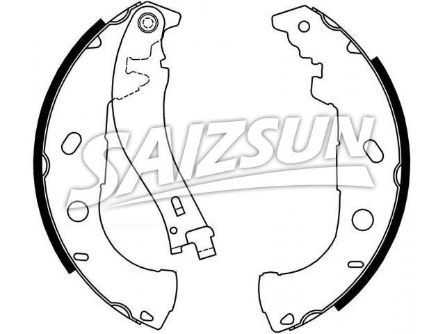 Zapata de freno Brake Shoe Set:77362284