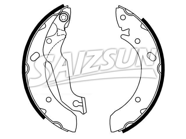 Zapata de freno Brake Shoe Set:58305-28A00