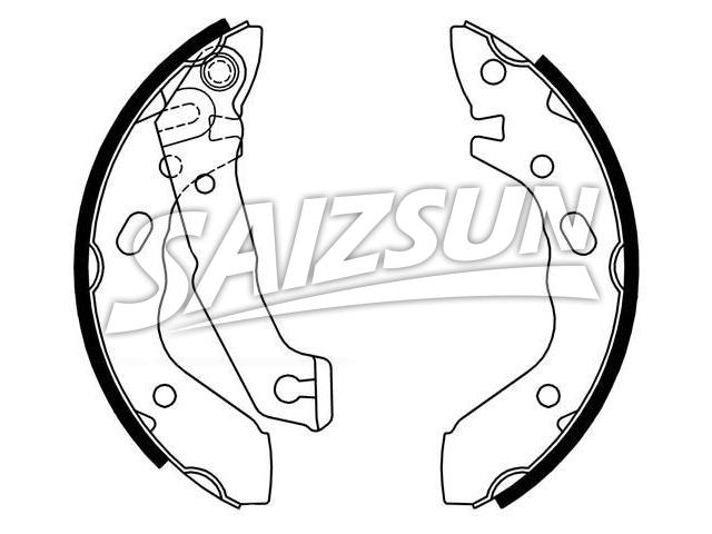 Zapata de freno Brake Shoe Set:58305-24A00