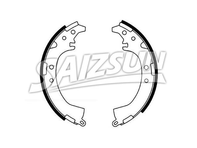 Zapata de freno Brake Shoe Set:04495-32041