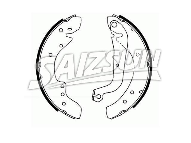 Zapata de freno Brake Shoe Set:9946560
