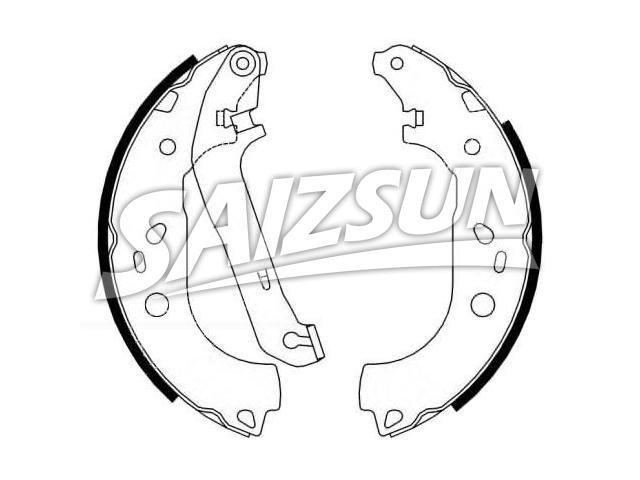 Zapata de freno Brake Shoe Set:1347420