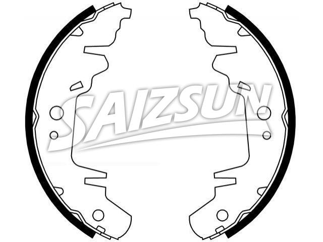 Zapata de freno Brake Shoe Set:0K56A-26-38Z
