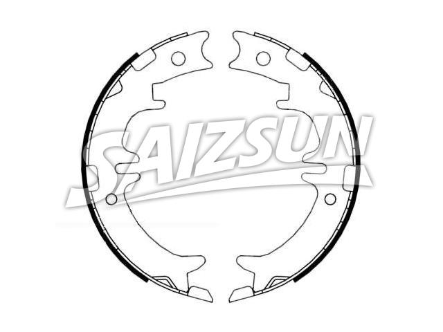 Zapata de freno Brake Shoe Set:46540-28010