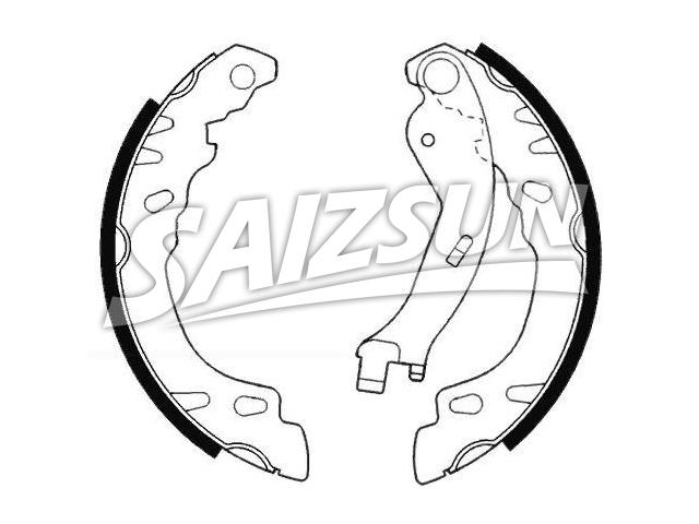 Zapata de freno Brake Shoe Set:77362615
