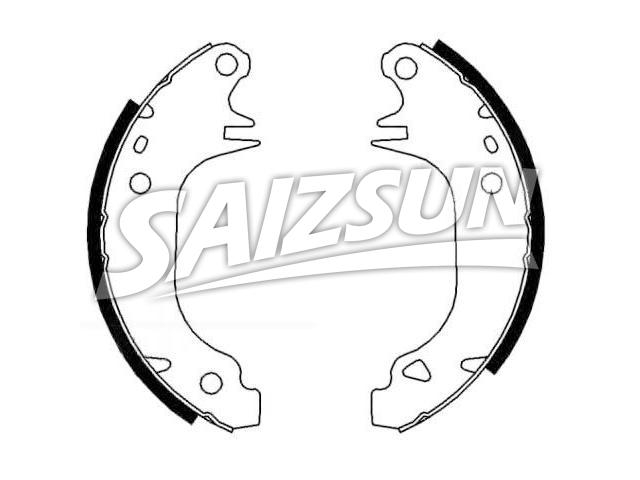 Zapata de freno Brake Shoe Set:4241.1Z