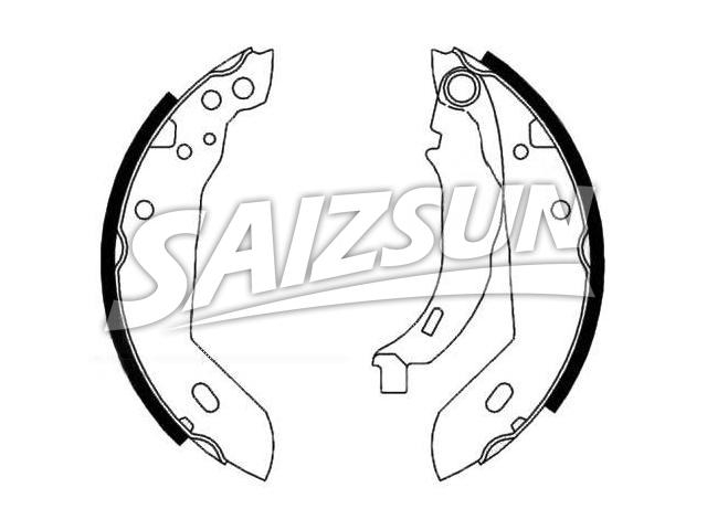 Zapata de freno Brake Shoe Set:77 01 203 470