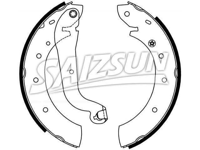 Zapata de freno Brake Shoe Set:44060-0F026