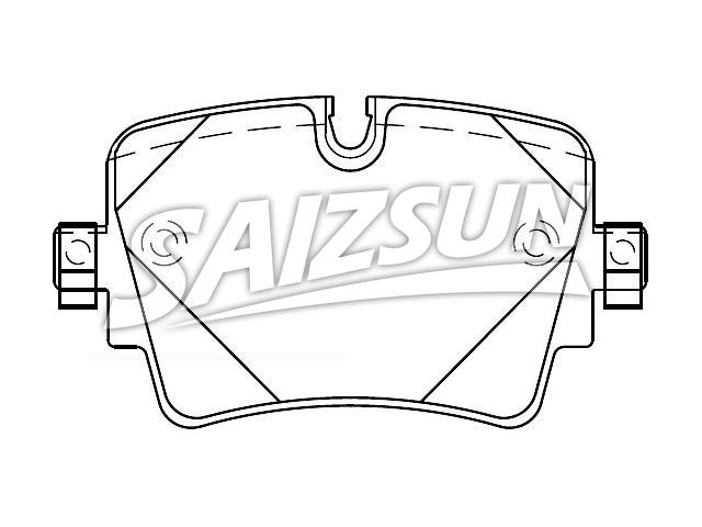 Pastillas de freno Brake Pad Set:T2R7946