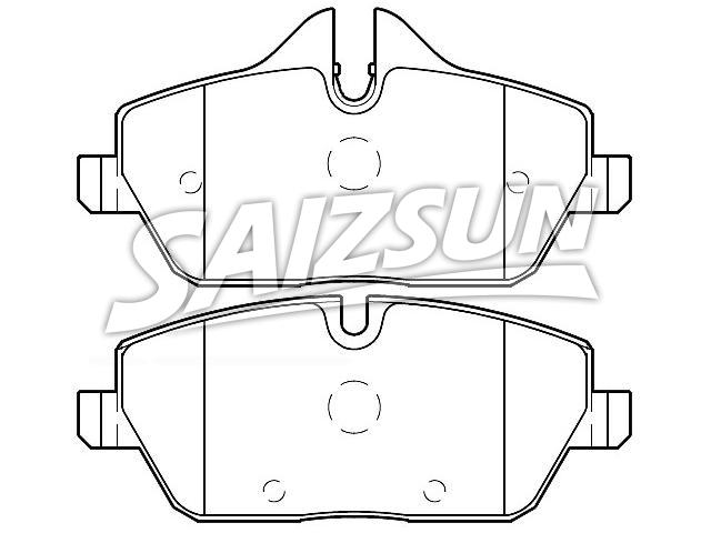 Pastillas de freno Brake Pad Set:34 11 6 862 309