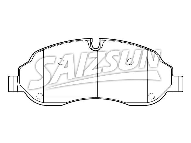 Pastillas de freno Brake Pad Set:CK4Z-2001-A