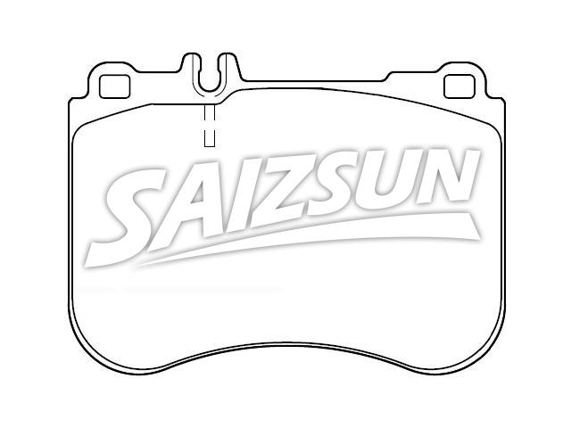Pastillas de freno Brake Pad Set:008 420 09 20