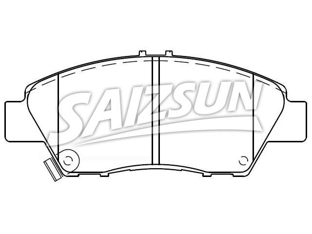 Pastillas de freno Brake Pad Set:45022-T5R-A01