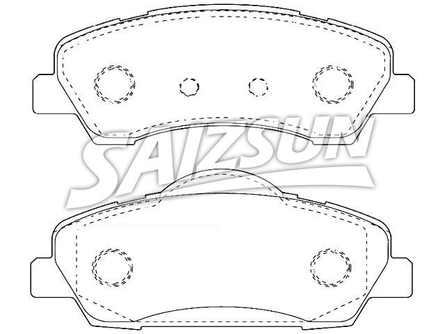 Pastillas de freno Brake Pad Set:1608691380