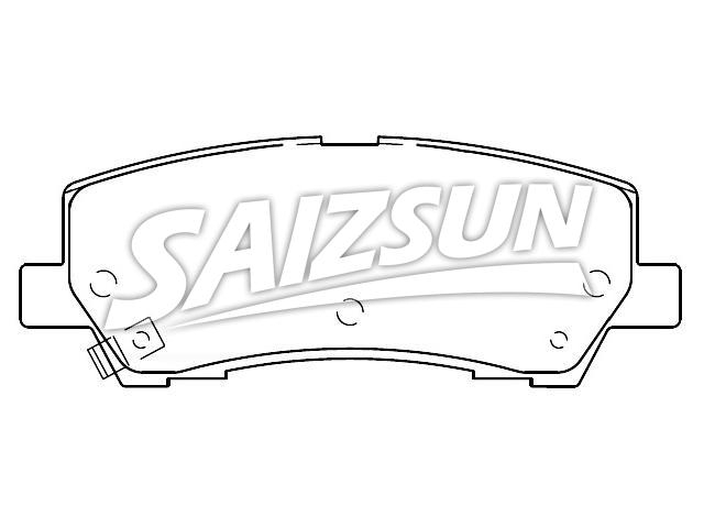Pastillas de freno Brake Pad Set:FR3Z-2200-A