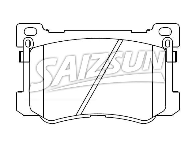 Pastillas de freno Brake Pad Set:58101-B1A20