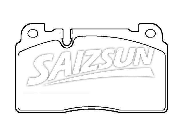 Pastillas de freno Brake Pad Set:8R0 698 151 D