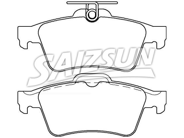 Pastillas de freno Brake Pad Set:31341324