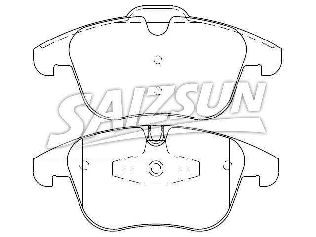 Pastillas de freno Brake Pad Set:T4N13433