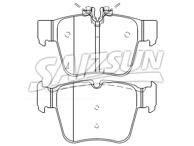 Pastillas de freno Brake Pad Set:000 420 59 00