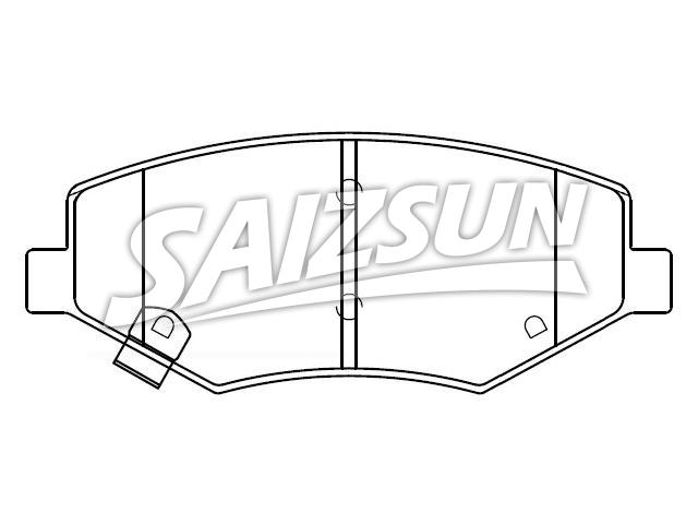 Pastillas de freno Brake Pad Set:S63501110A