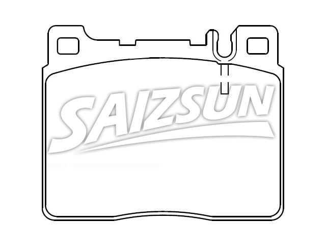 Pastillas de freno Brake Pad Set:007 420 50 20