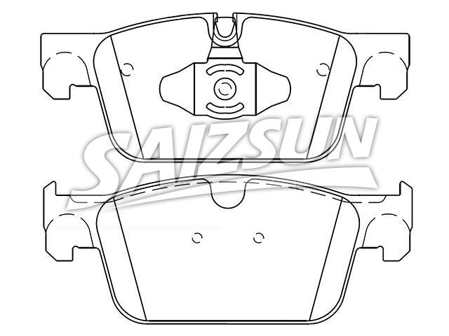 Pastillas de freno Brake Pad Set:31423652