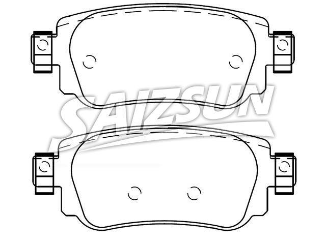 Pastillas de freno Brake Pad Set:90927116