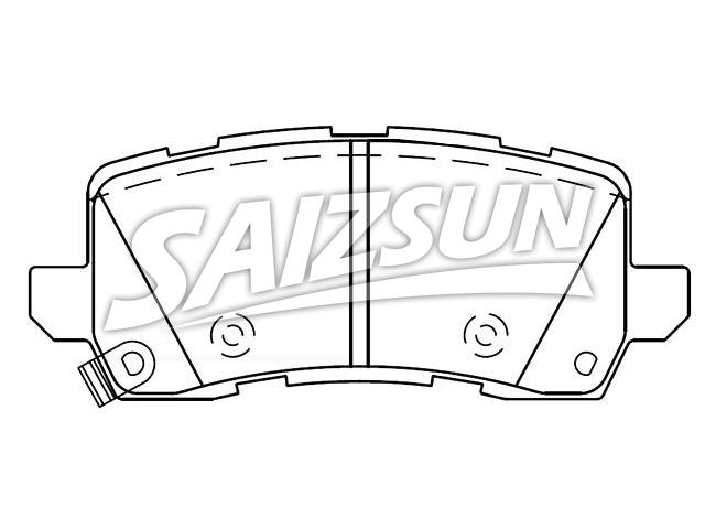 Pastillas de freno Brake Pad Set:43022-TZ5-A10