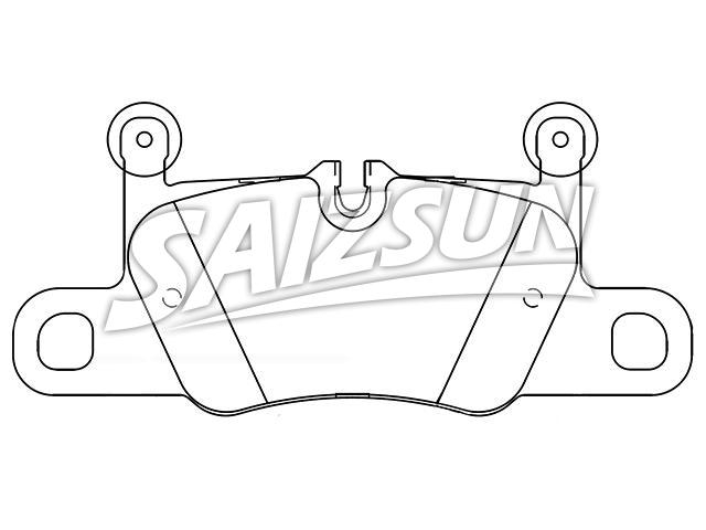 Pastillas de freno Brake Pad Set:991.352.949.02