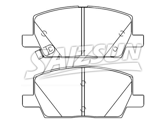 Pastillas de freno Brake Pad Set:23321903