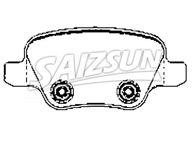 Pastillas de freno Brake Pad Set:3520003BAC