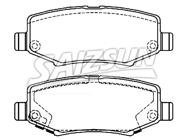 Pastillas de freno Brake Pad Set:2870-4230-0159